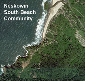 Neskowin Aerial shot